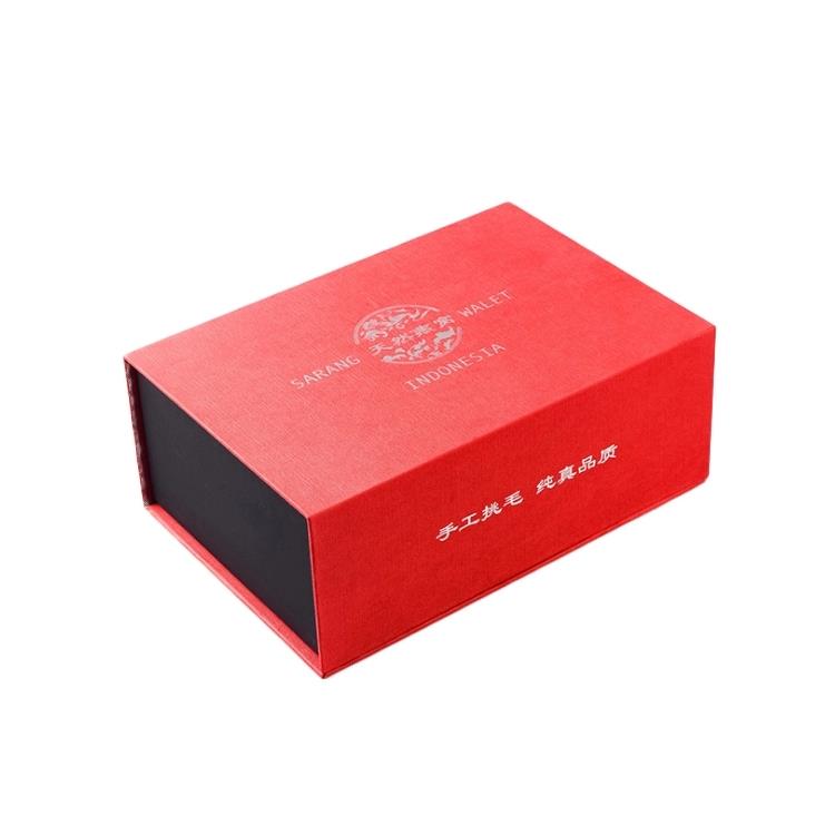 paper box manufacturers red and black color(5)