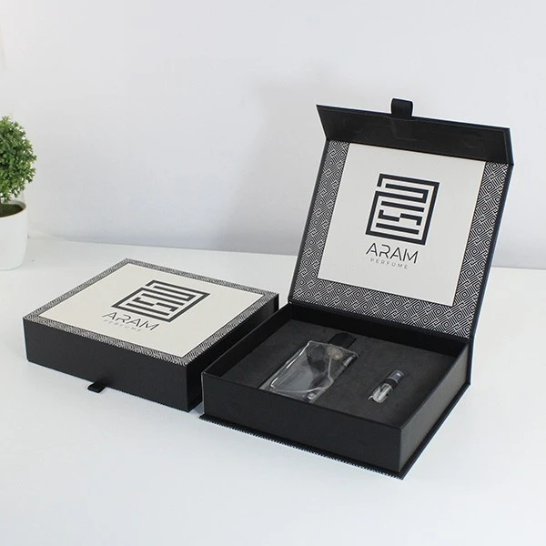 Black Apparel Boxes