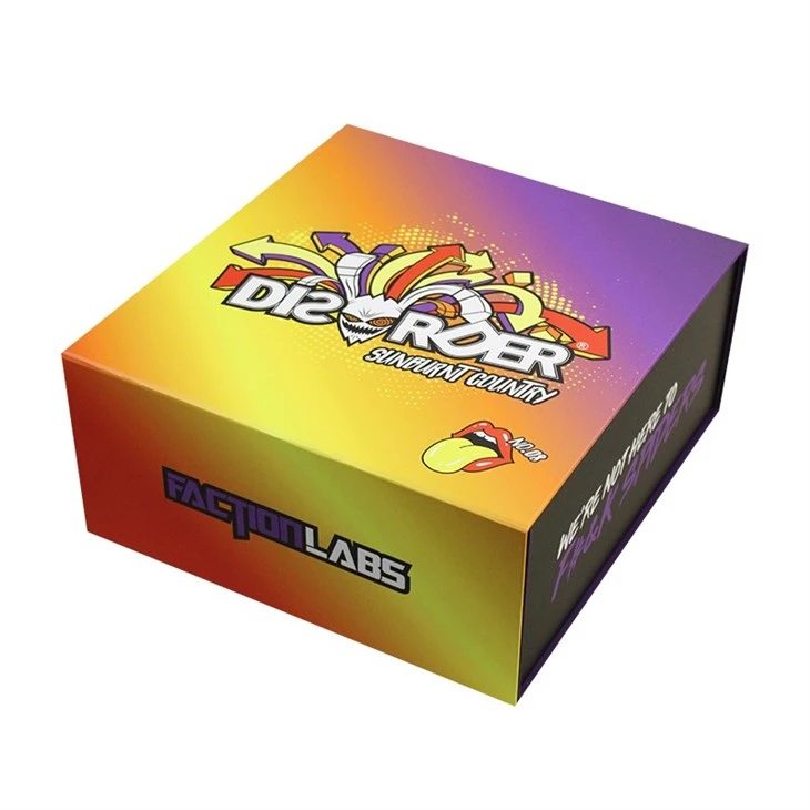 magnetic gift box with bow (2)